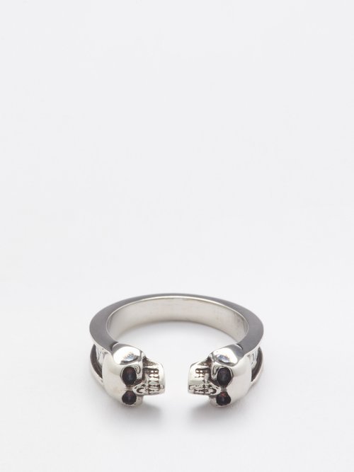 Twin Skull Ring, Sustainable Fashion by Alexander Mcqueen Ardelic