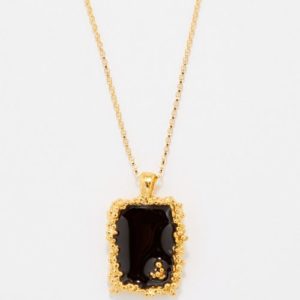 The Inkwell Vignette 24kt Gold-plated Necklace